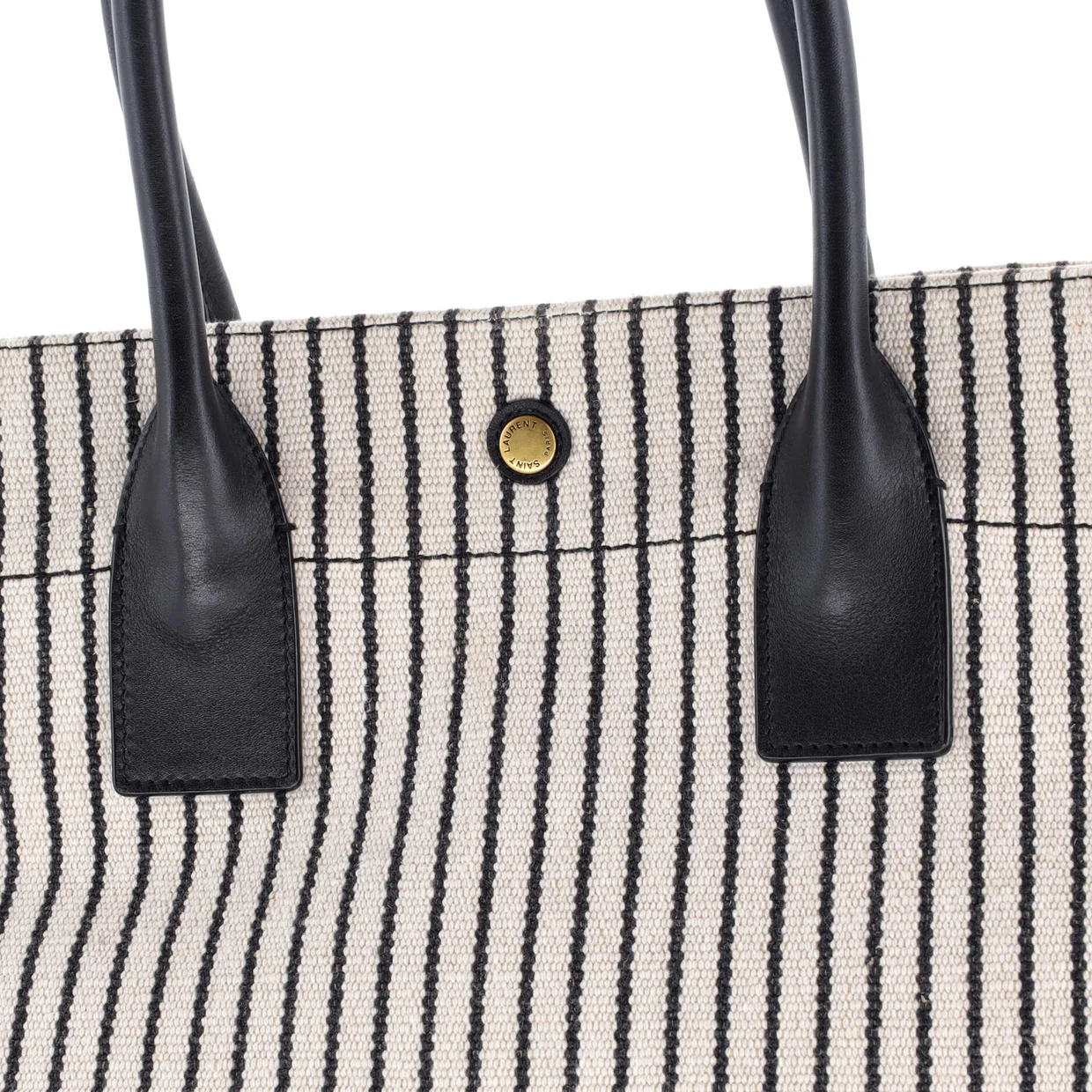 Rive Gauche Shopper Tote Canvas Large - Deep Luxury