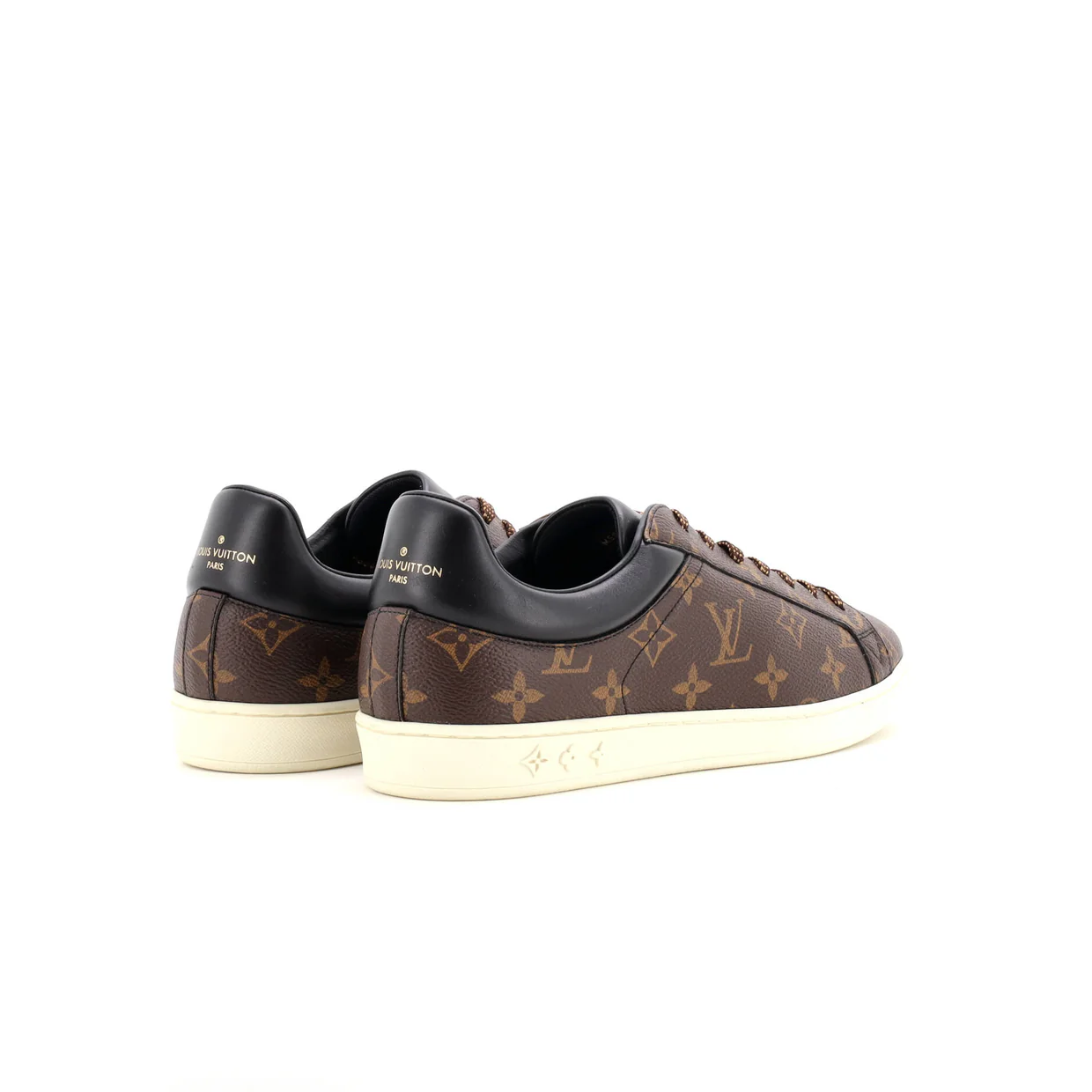 Men's Luxembourg Sneakers Monogram Canvas - Deep Luxury