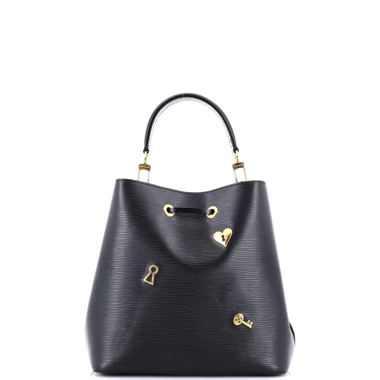 NeoNoe Handbag Love Lock Epi Leather - Deep Luxury