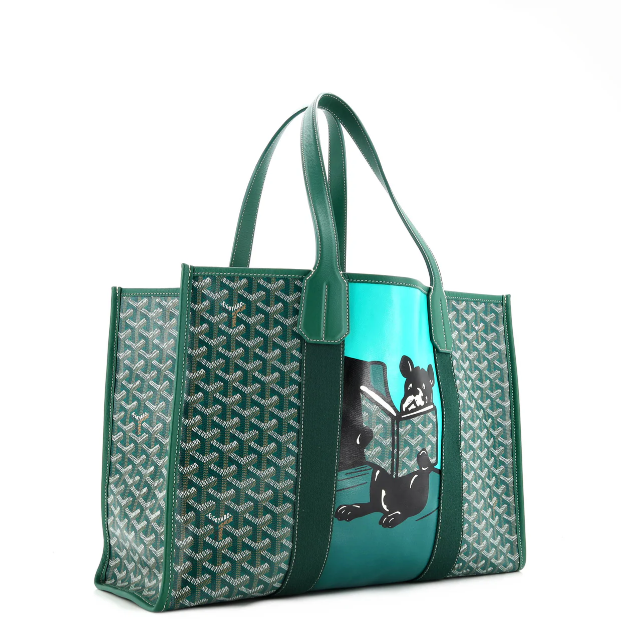 Villette Tote Printed Coated Canvas MM - Deep Luxury