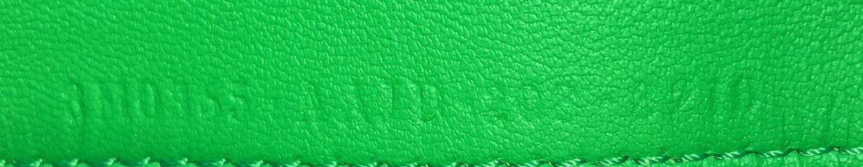 Baguette Continental Wallet on Chain Zucca Embossed Leather - Deep Luxury
