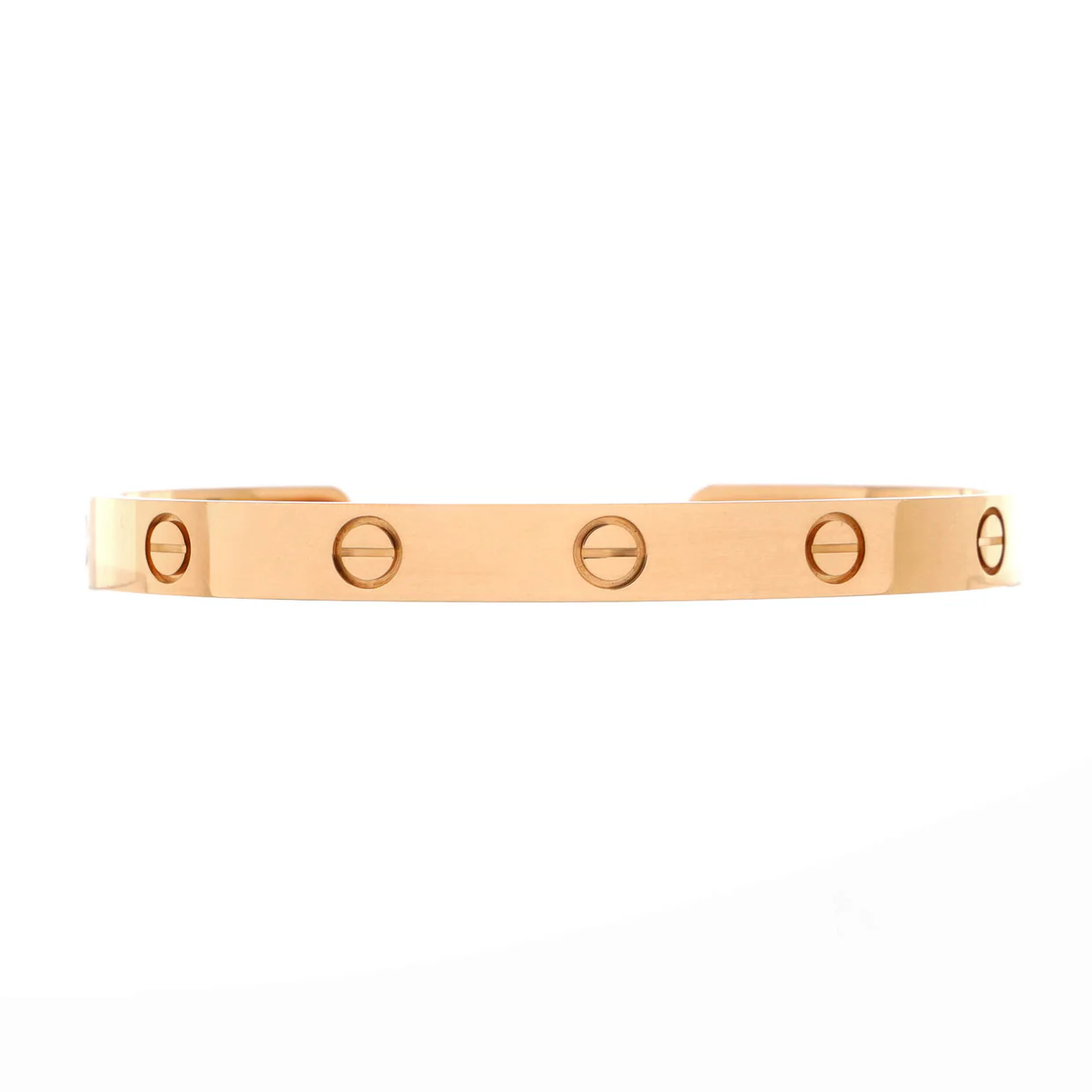 Love Cuff Bracelet 18K Rose Gold - Deep Luxury