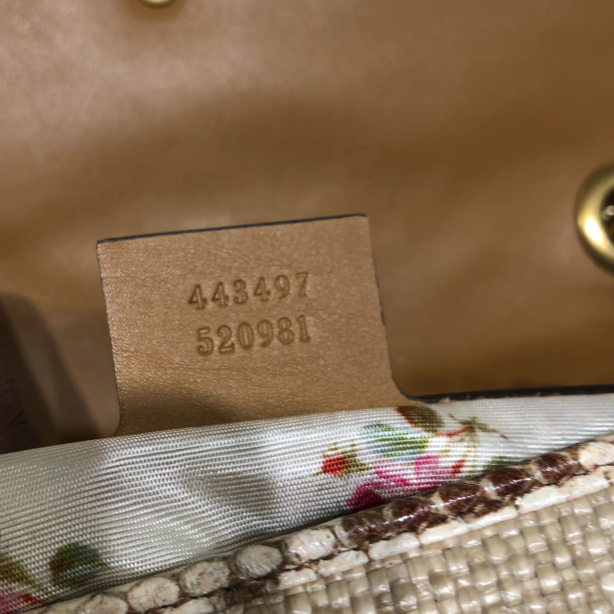 GG Marmont Flap Bag Matelasse Raffia with Snakeskin Small - Deep Luxury