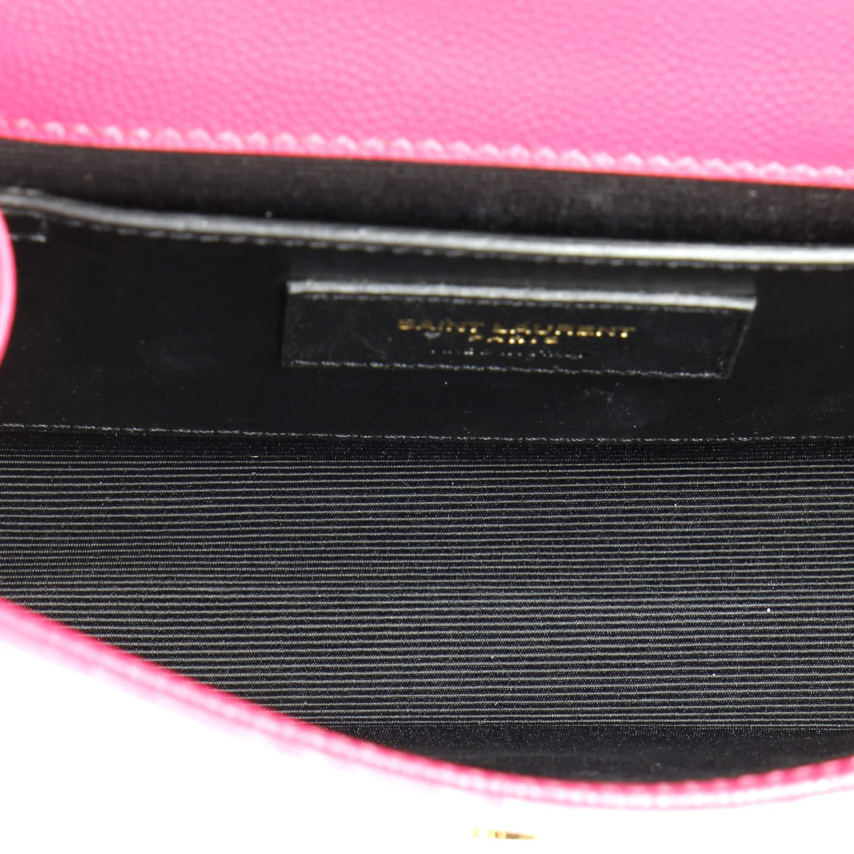 Classic Monogram Crossbody Bag Grainy Leather Small - Deep Luxury