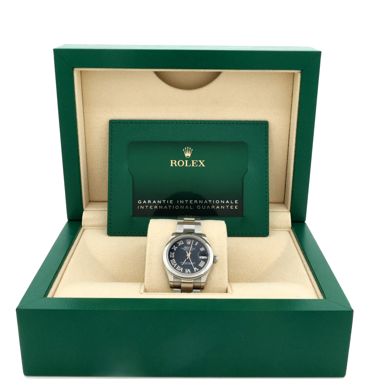 Oyster Perpetual Datejust Automatic Watch Stainless Steel 31 - Deep Luxury