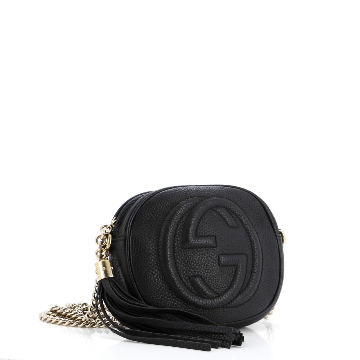 Soho Chain Bag Leather Mini - Deep Luxury