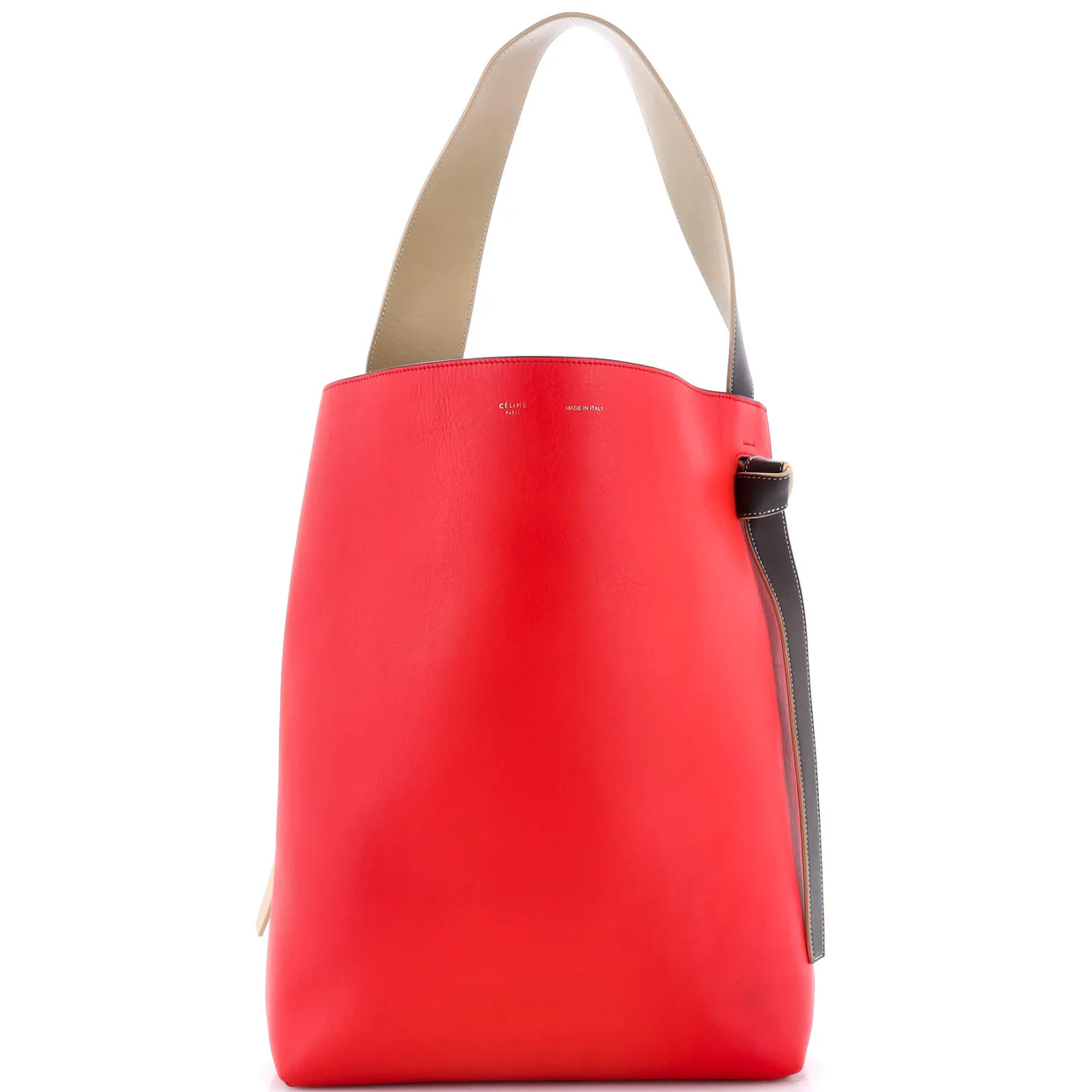 Twisted Cabas Tote Calfskin Small - Deep Luxury