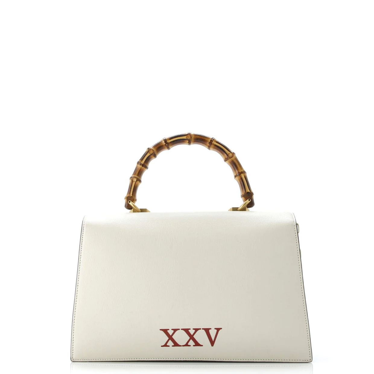 Ottilia Top Handle Bag Painted Leather with Snakeskin Medium - Deep Luxury