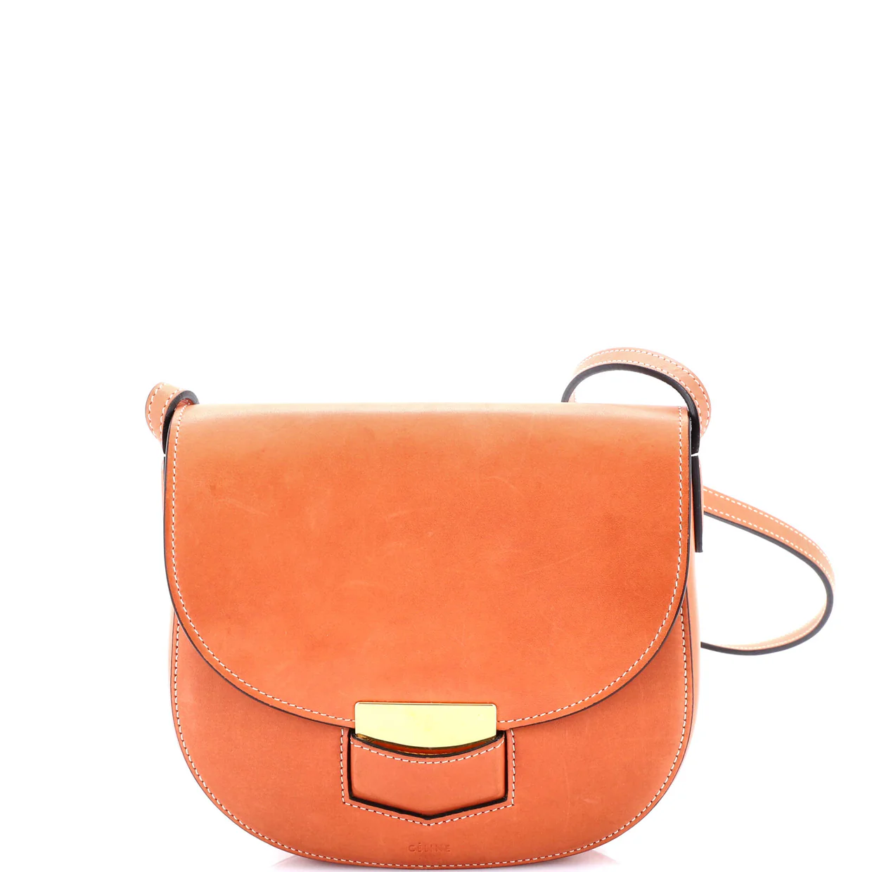 Trotteur Crossbody Bag Calfskin Small - Deep Luxury