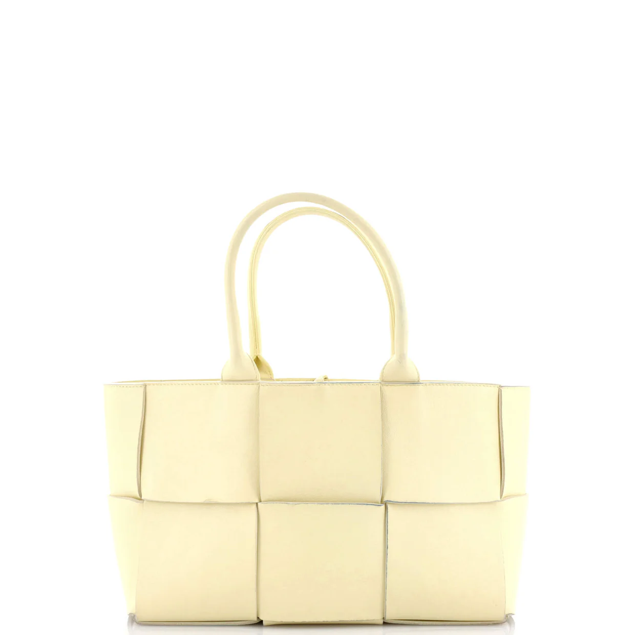 Arco Tote Maxi Intrecciato Leather Small - Deep Luxury