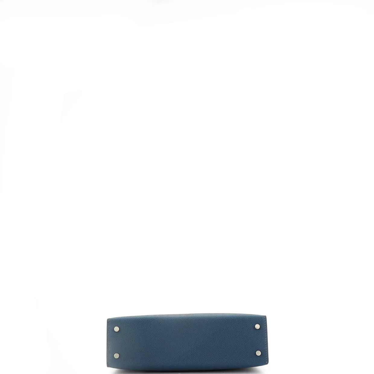 Kelly Mini II Bag Bleu De Prusse Epsom with Electrum Hardware 20 - Deep Luxury