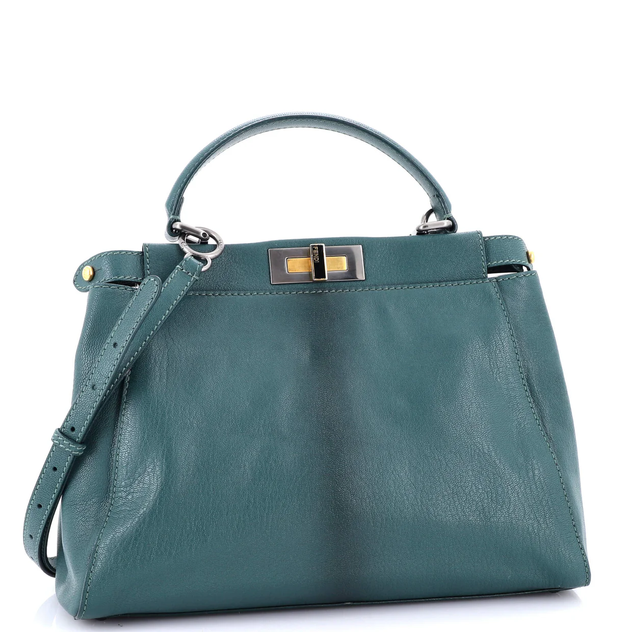 Peekaboo Bag Soft Leather Regular - Deep Luxury