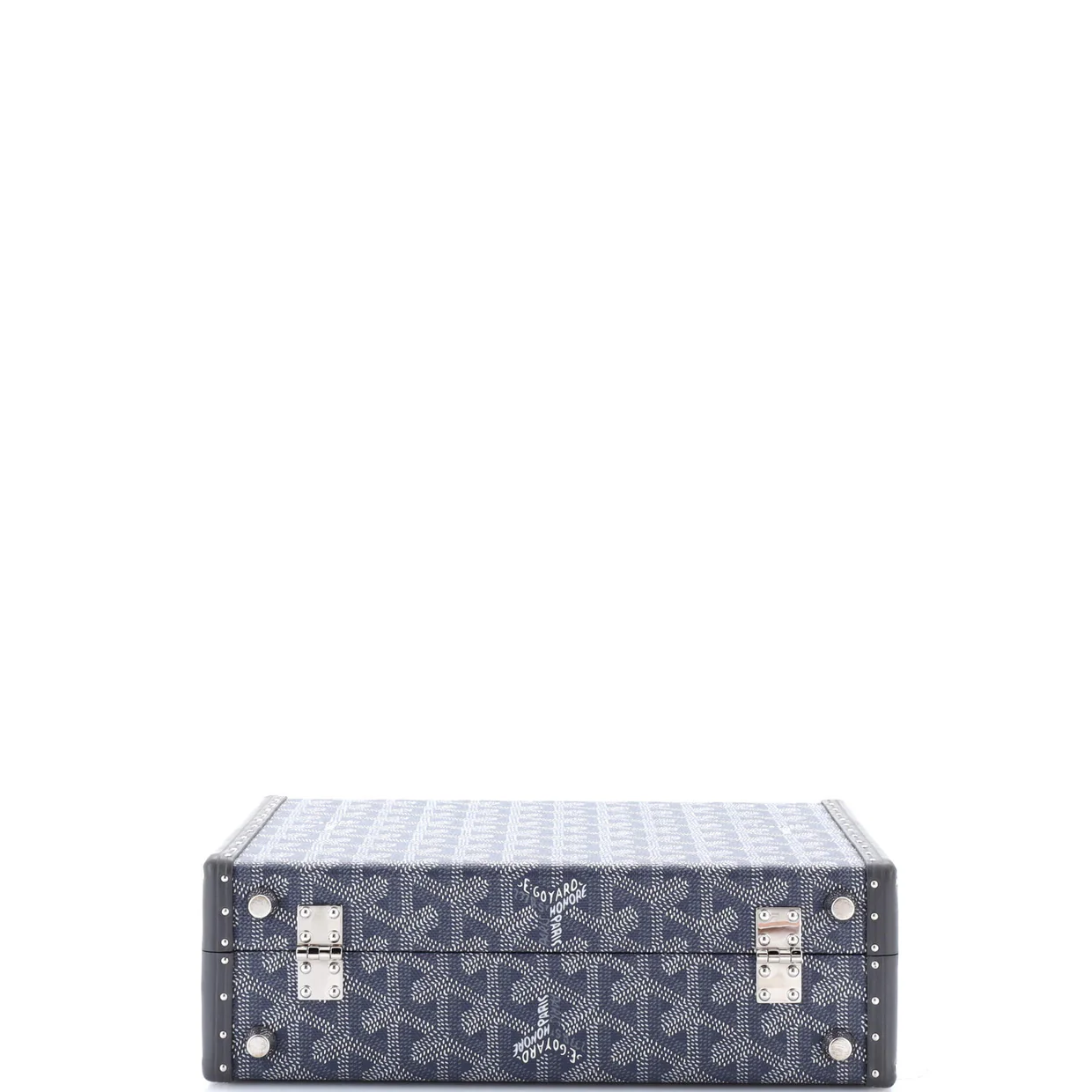 Grand Hotel Trunk Bag Coated Canvas PM - Deep Luxury