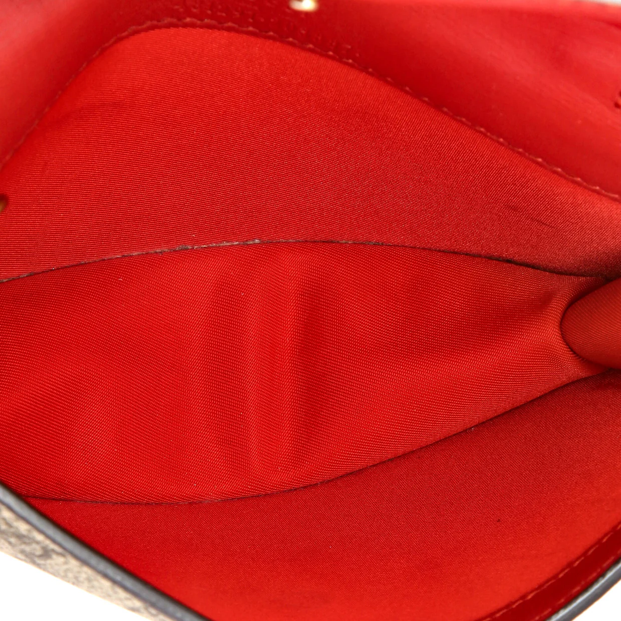 Cherries Wallet on Chain GG Coated Canvas Mini - Deep Luxury
