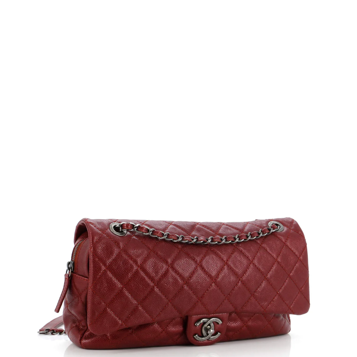 Easy Flap Bag Quilted Caviar Jumbo - Deep Luxury