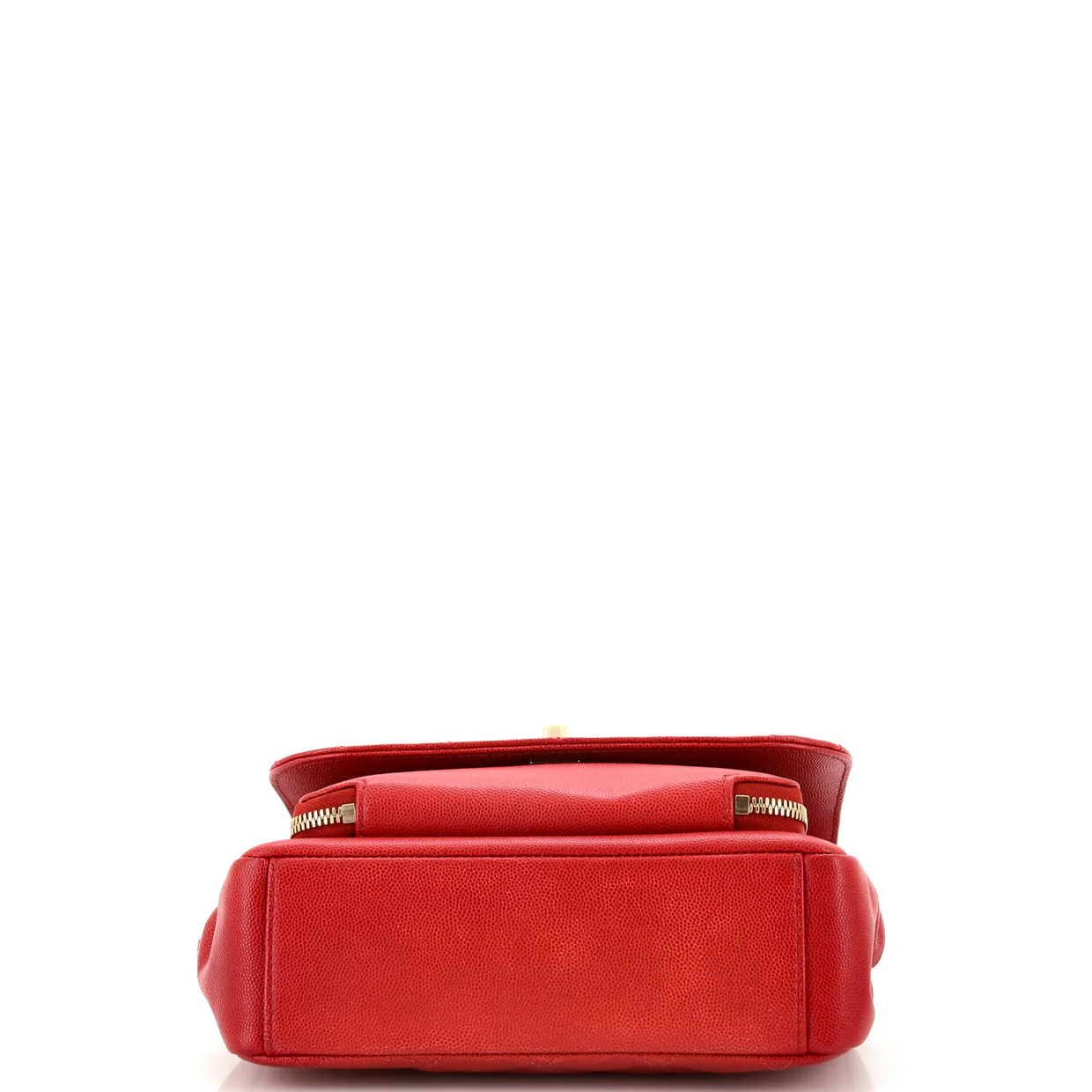 Business Affinity Flap Bag Quilted Caviar Small - Deep Luxury