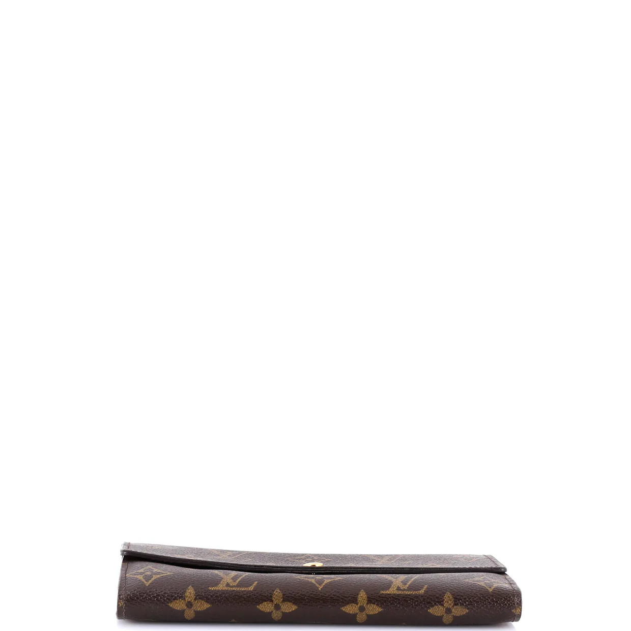 Sarah Wallet Monogram Canvas - Deep Luxury