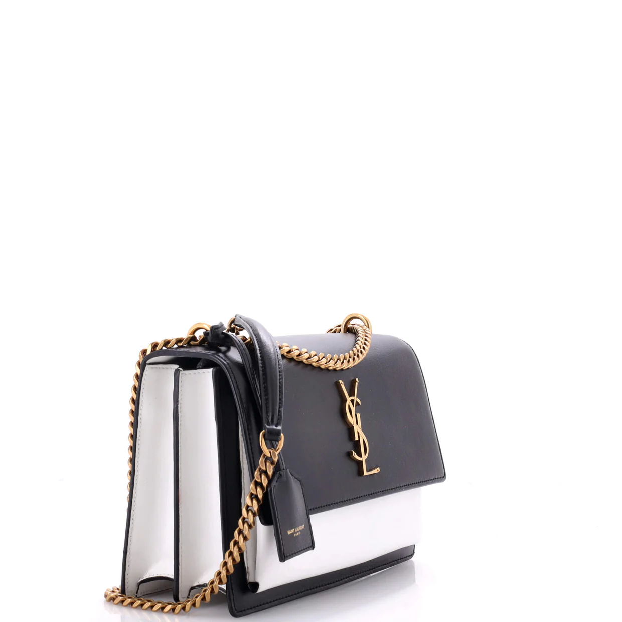 Sunset Crossbody Bag Leather Medium - Deep Luxury