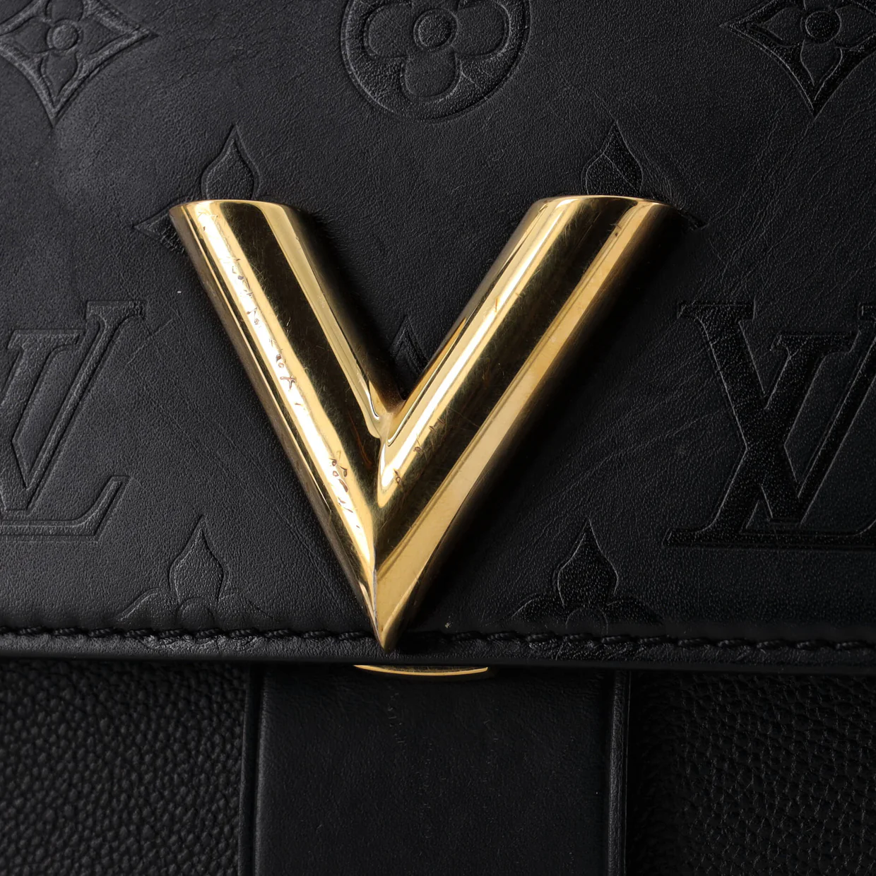Very One Handle Bag Monogram Leather - Deep Luxury
