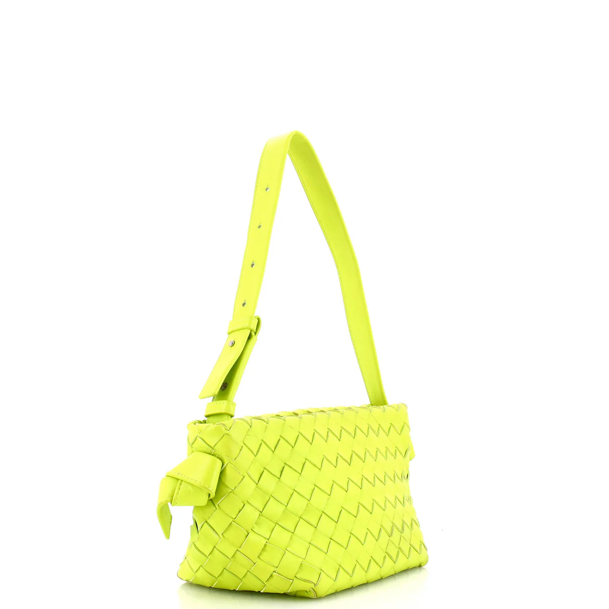 Tie Shoulder Bag Intrecciato Nappa - Deep Luxury