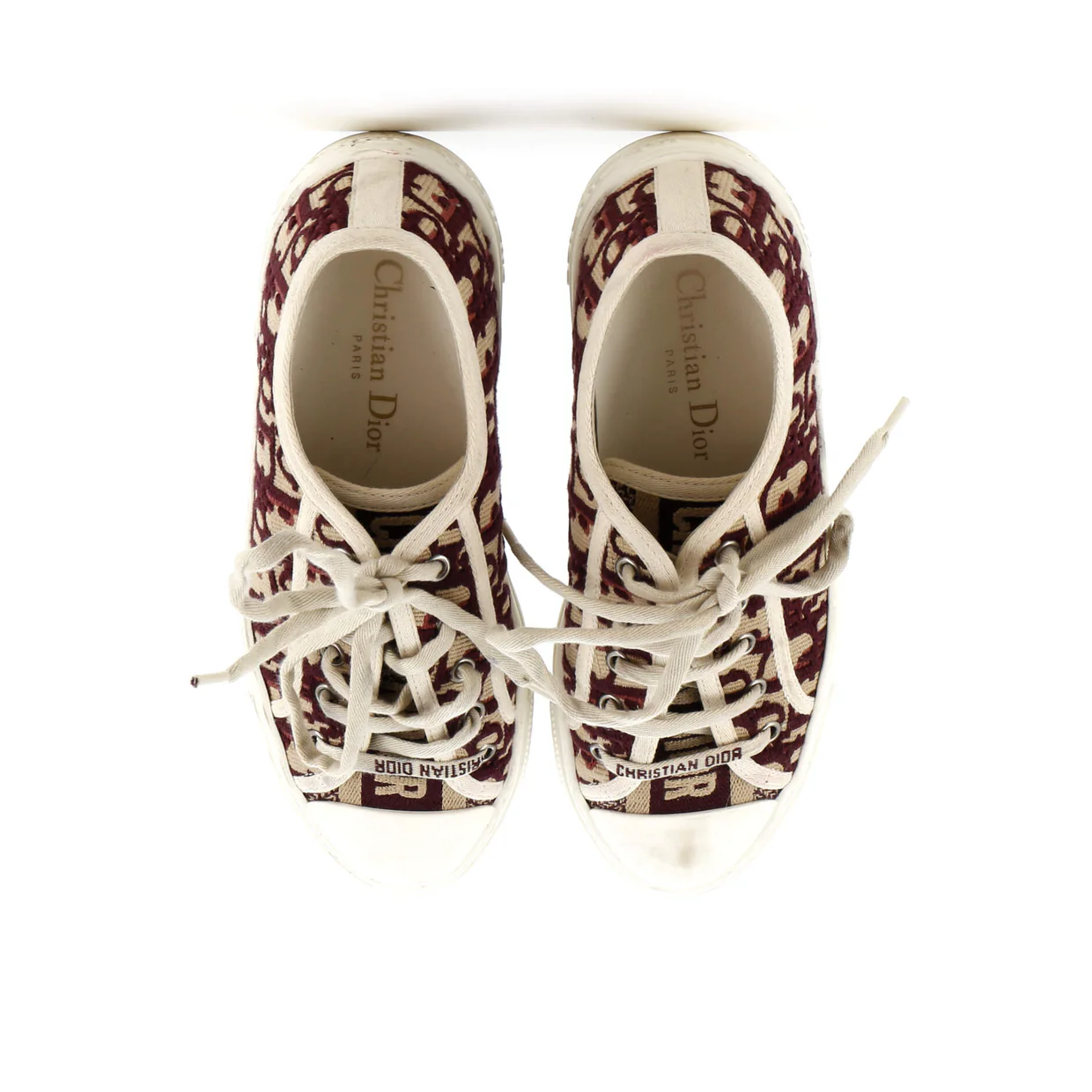 Women's Walk'N'Dior Sneakers Oblique Canvas - Deep Luxury