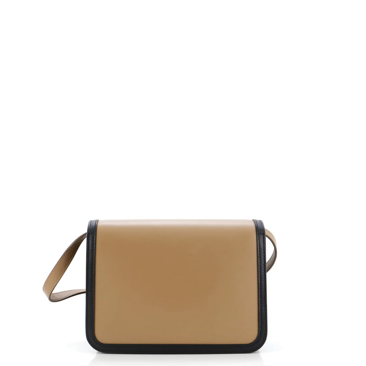 TB Flap Bag Leather Small - Deep Luxury