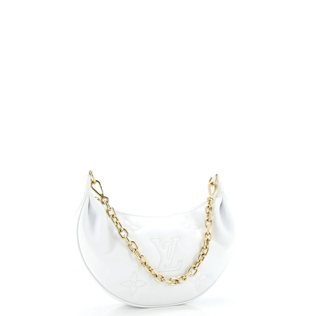 Over The Moon Bag Bubblegram Leather - Deep Luxury