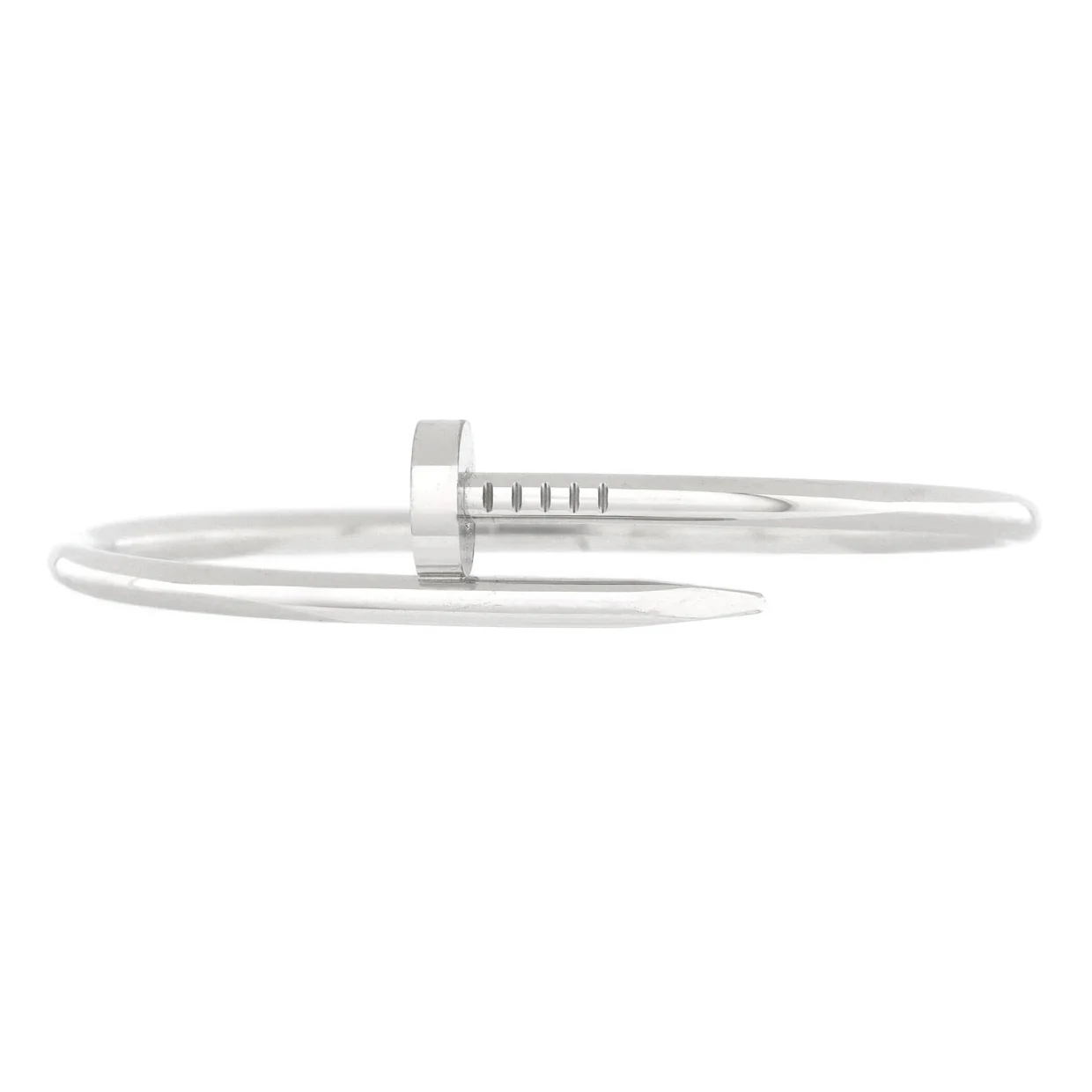 Juste un Clou Bracelet 18K White Gold Classic - Deep Luxury