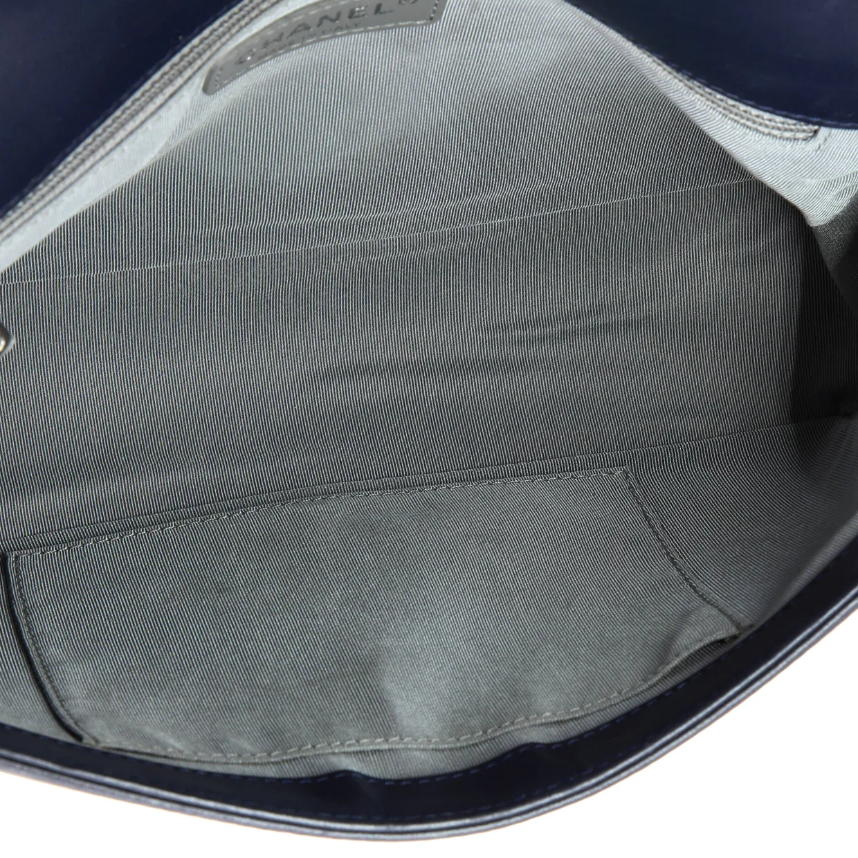 Boy Flap Bag Chevron Calfskin New Medium - Deep Luxury