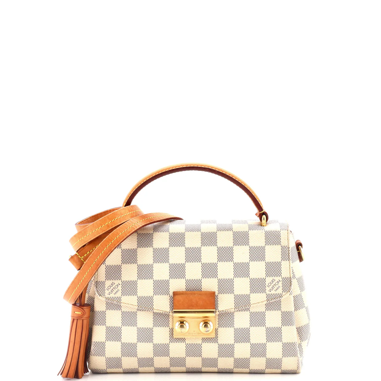 Croisette Handbag Damier - Deep Luxury