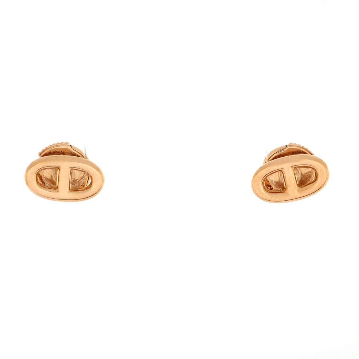 Farandole Stud Earrings 18K Rose Gold Very Small - Deep Luxury