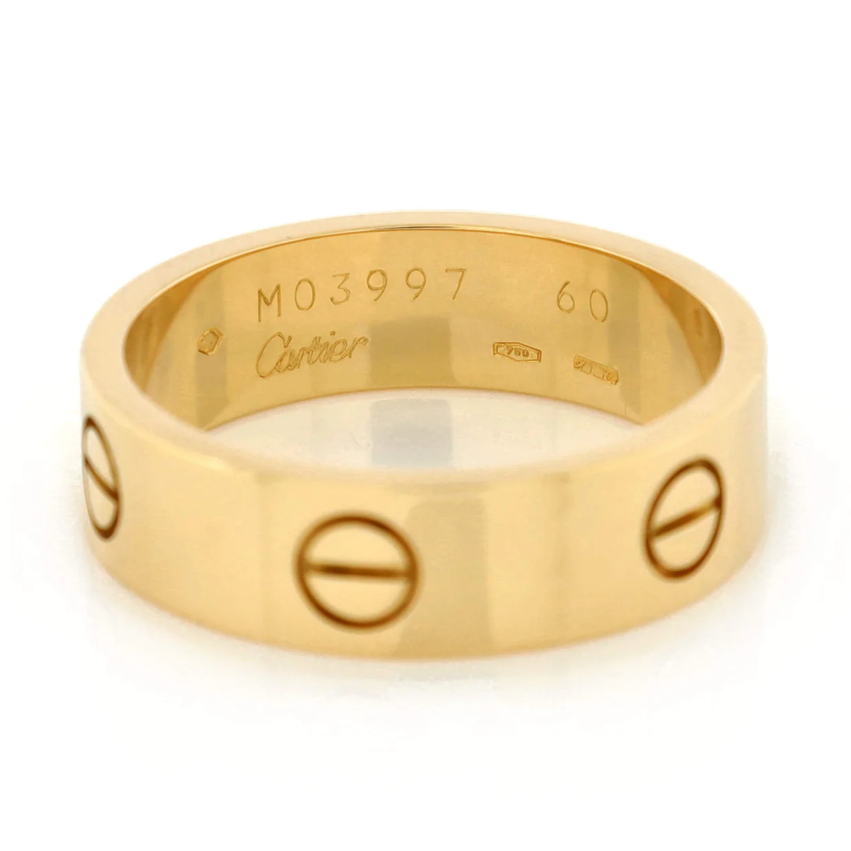 Love Band Ring 18K Yellow Gold - Deep Luxury
