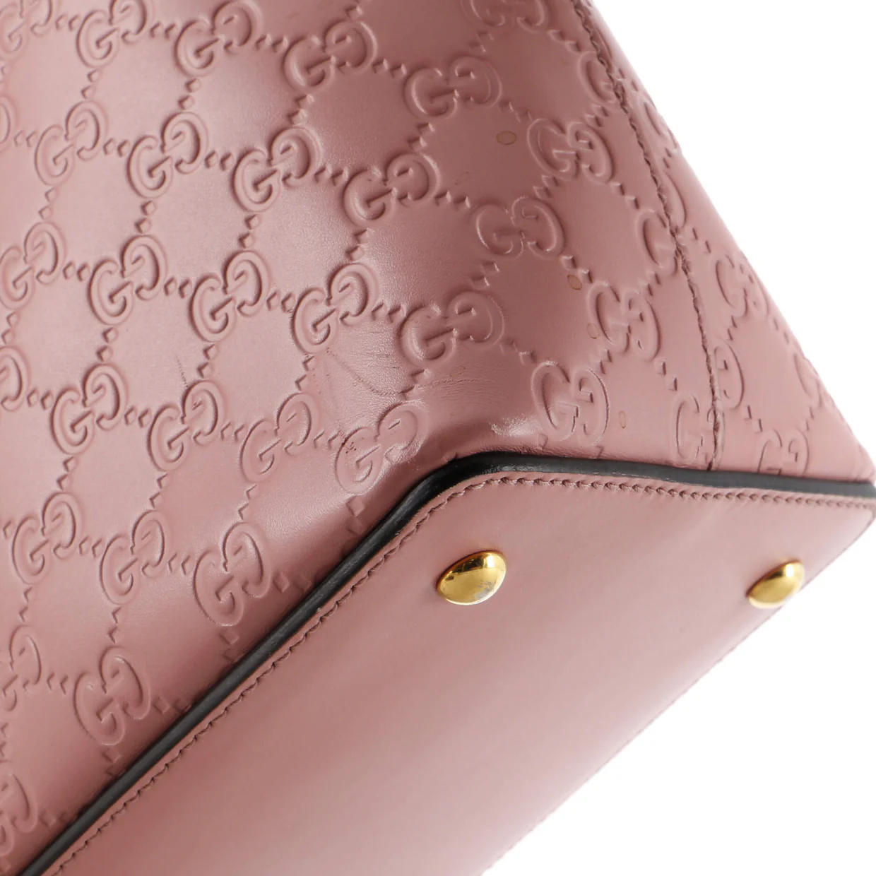 Signature Fold Over Tote Guccissima Leather Medium - Deep Luxury