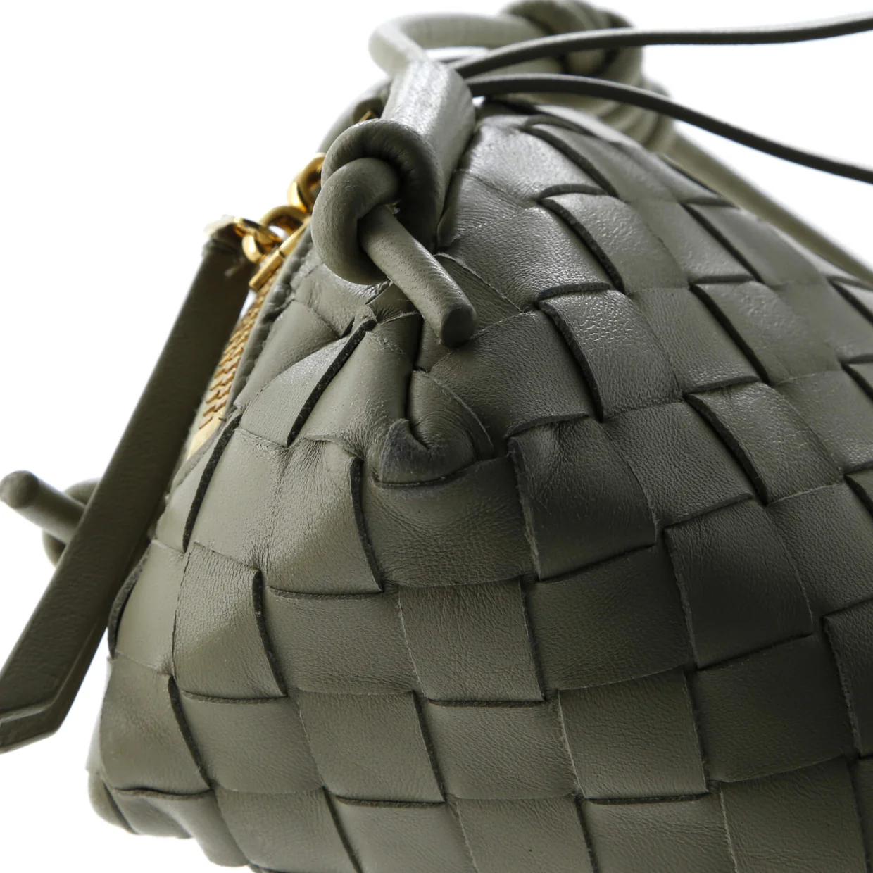 Concert Crossbody Pouch Intrecciato Nappa Mini - Deep Luxury