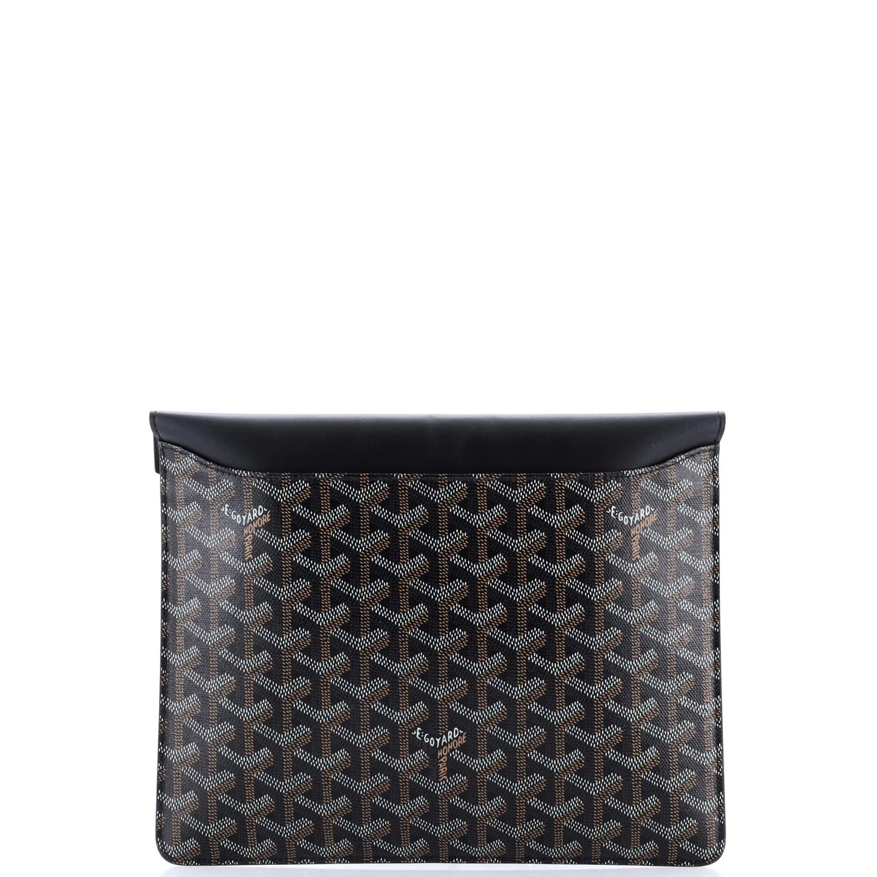 Camondo Horizontal Clutch II Coated Canvas MM - Deep Luxury