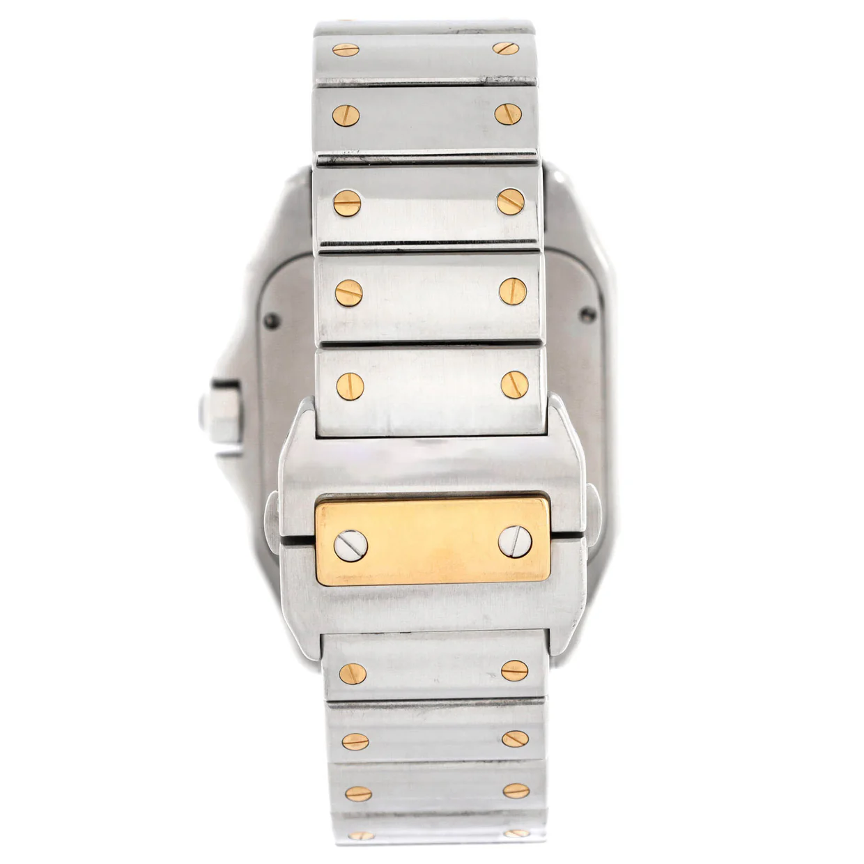 Santos 100 Automatic Watch Stainless Steel and Yellow Gold 40 - Deep Luxury