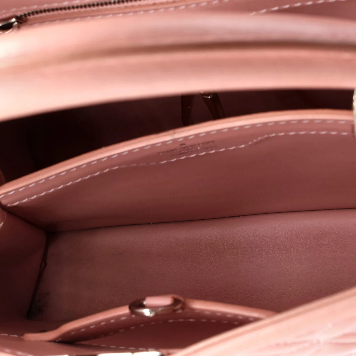 Capucines Bag Monogram Flower Quilted Lambskin BB - Deep Luxury