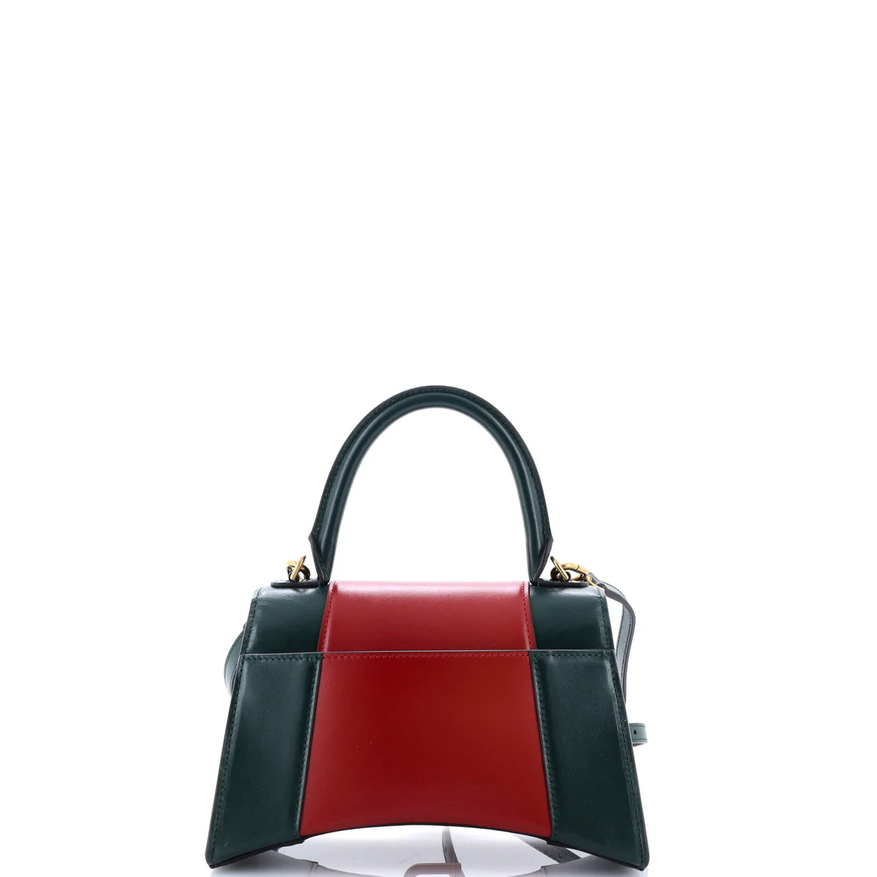 x Balenciaga The Hacker Project Hourglass Top Handle Bag Leather Small - Deep Luxury