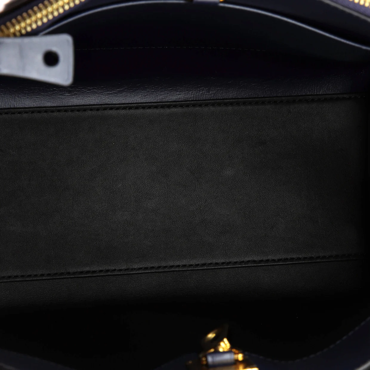 City Steamer Handbag Limited Edition Striped Leather with Monogram Canvas PM - Deep Luxury