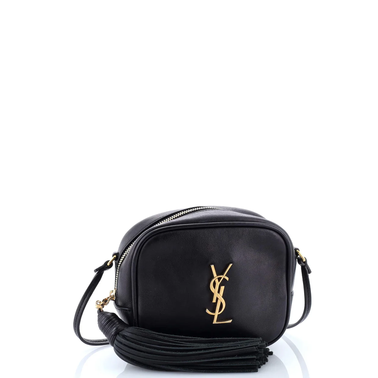 Classic Monogram Blogger Crossbody Bag Leather Small - Deep Luxury