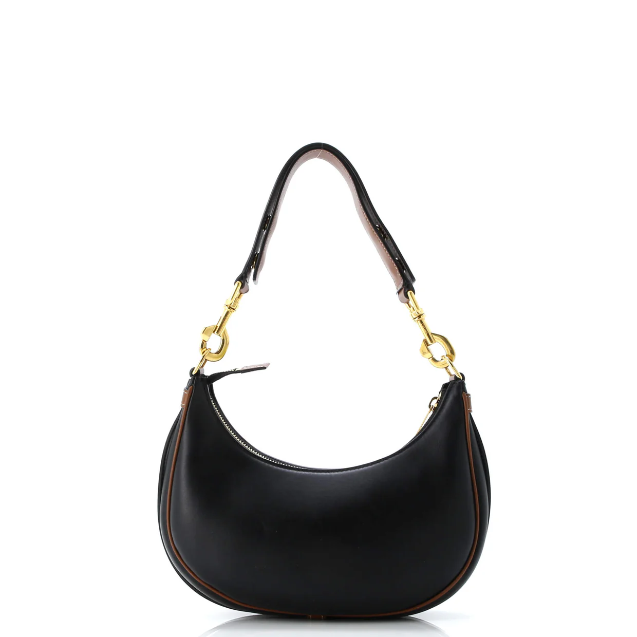 Ava Strap Bag Leather Medium - Deep Luxury