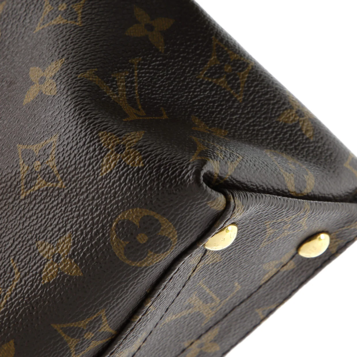 V Tote Monogram Canvas and Leather BB - Deep Luxury