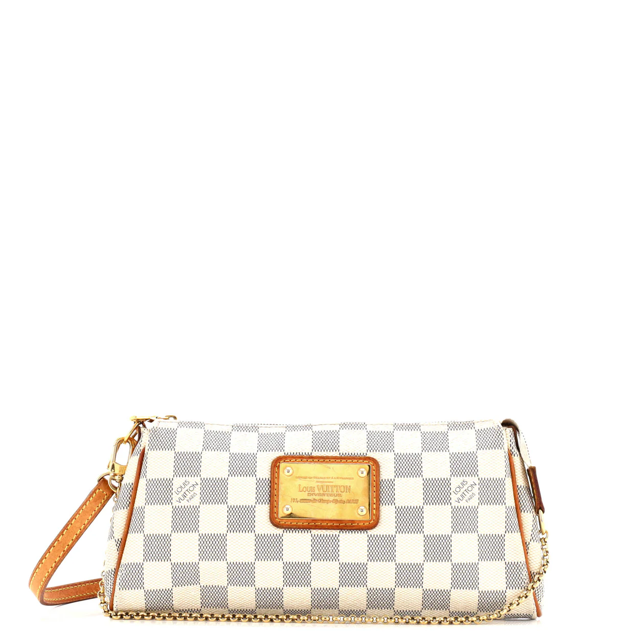 Eva Handbag Damier - Deep Luxury