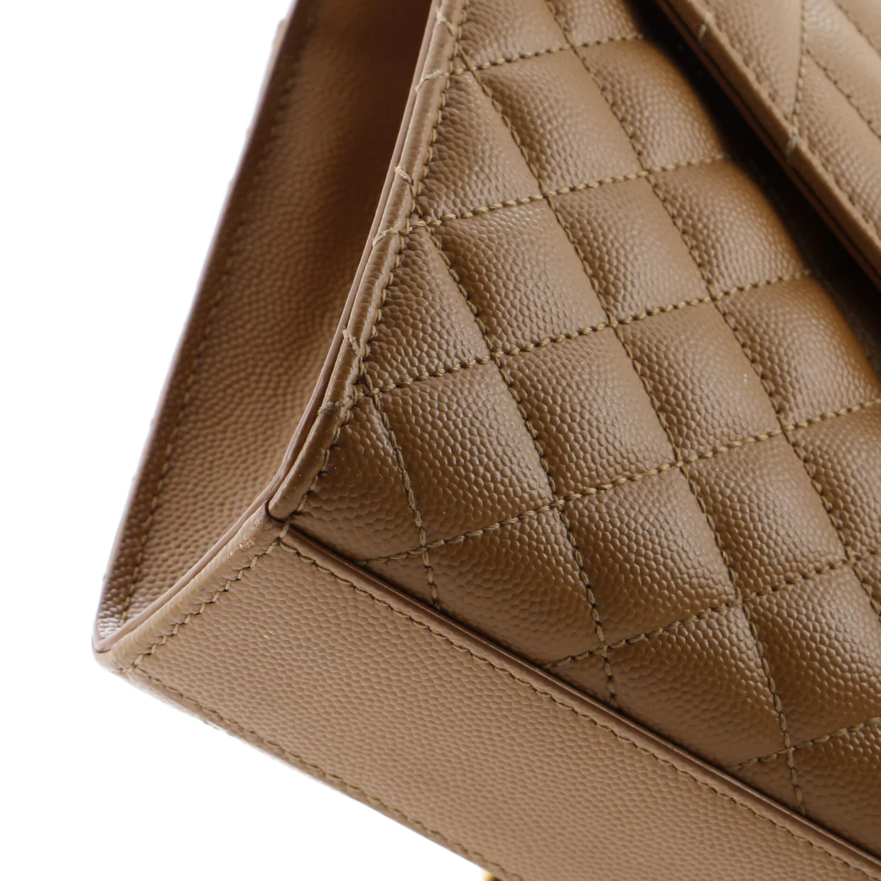 Classic Monogram Envelope Satchel Mixed Matelasse Leather Medium - Deep Luxury