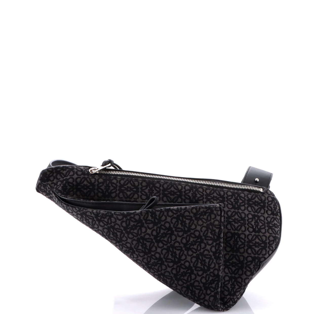 Anton Sling Bag Anagram Jacquard Medium - Deep Luxury