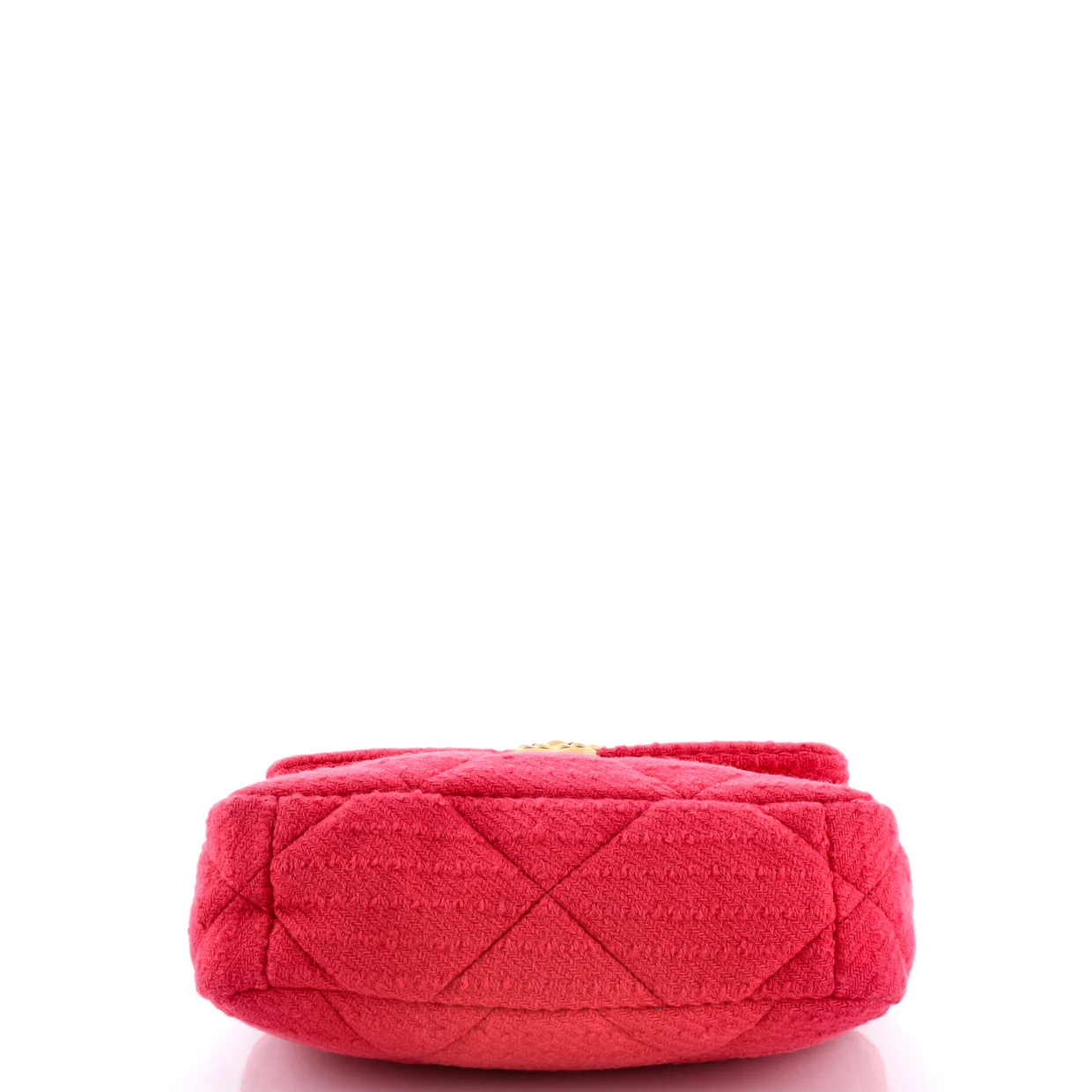 19 Flap Bag Quilted Tweed Medium - Deep Luxury