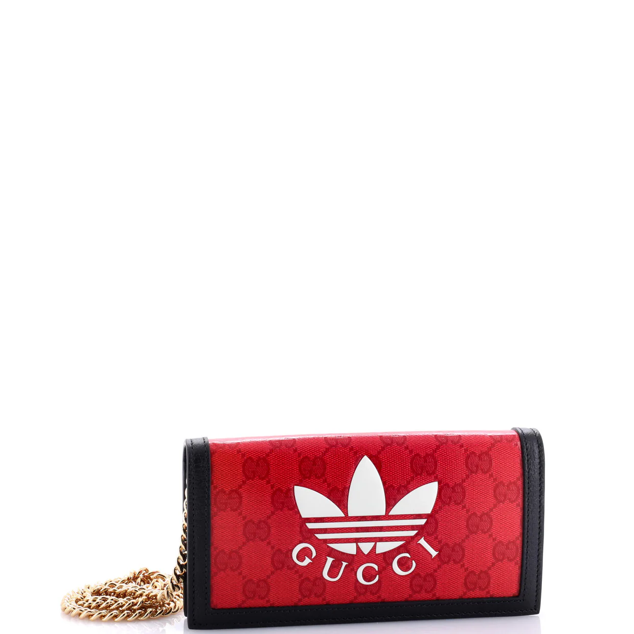 x adidas Wallet on Chain GG Coated Canvas - Deep Luxury