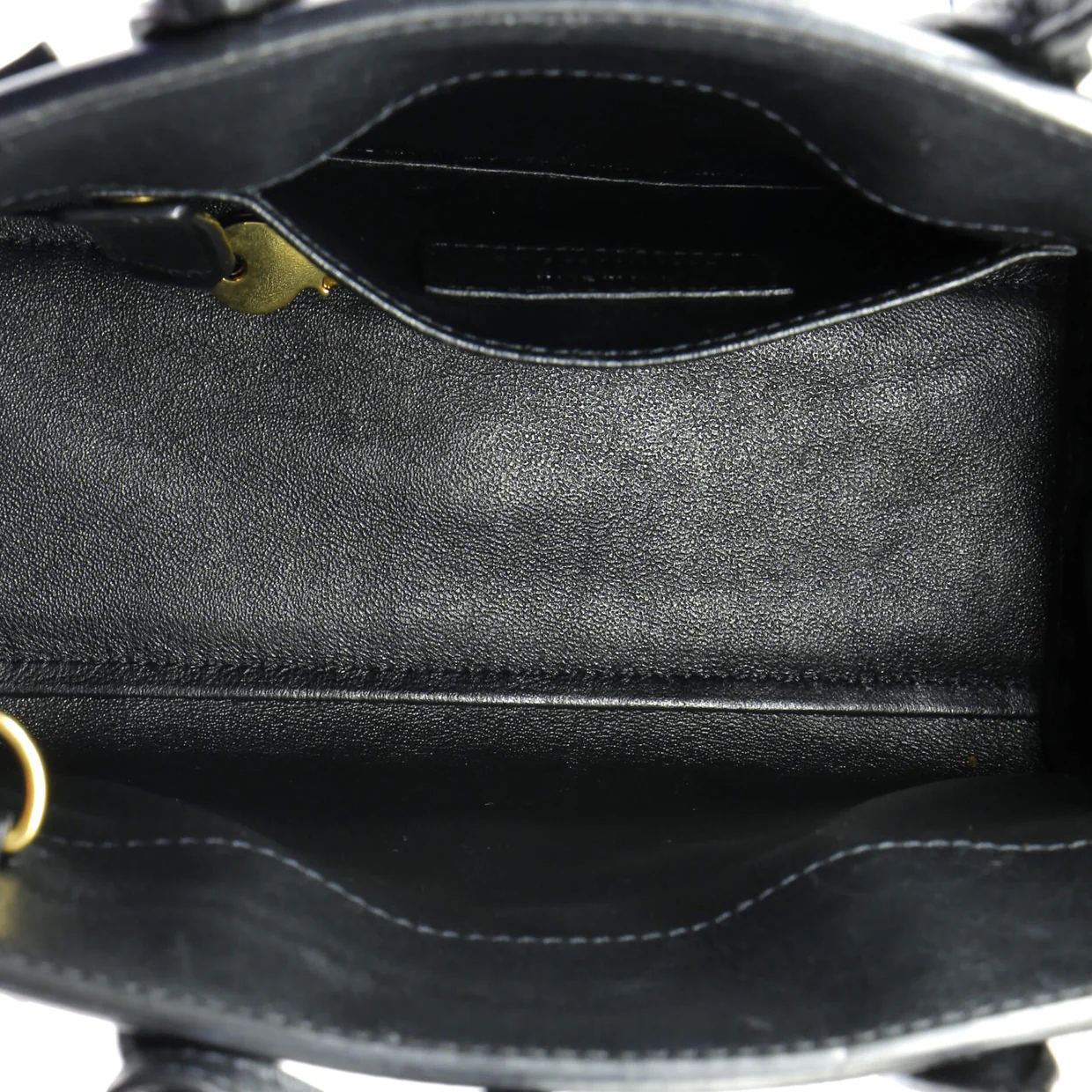 Sac de Jour NM Bag Leather Nano - Deep Luxury