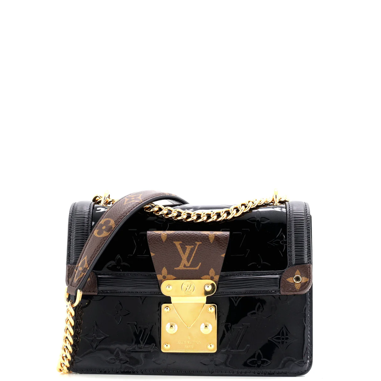 Wynwood Handbag Monogram Vernis with Monogram Canvas and Epi Leather - Deep Luxury