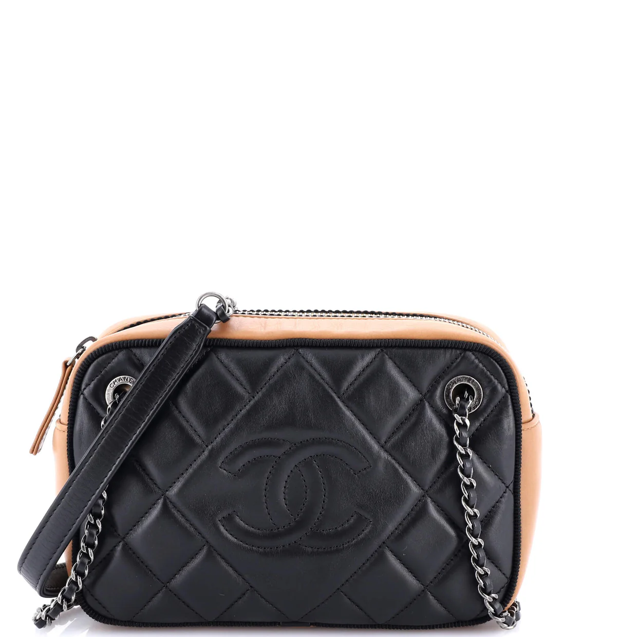Ballerine Camera Case Bag Quilted Calfskin Small - Deep Luxury